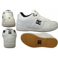 DC SMITH SHOES DARK WHITE/GUM