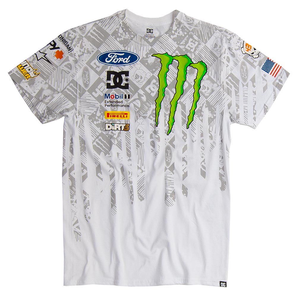 DC T-Shirt - KB Banked - White D057200114