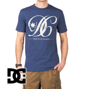 DC T-Shirts - DC Gilded Age T-Shirt - Dark Denim