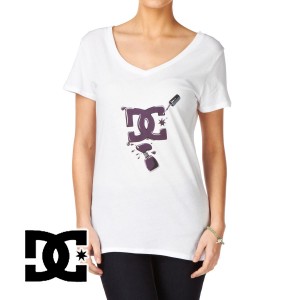 DC T-Shirts - DC Nail Polish T-Shirt - White