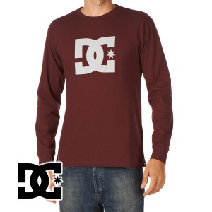 T-Shirts - DC Star Long Sleeve T-Shirt - Port