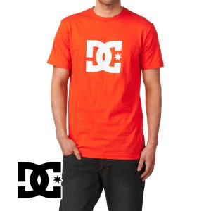 DC T-Shirts - DC Star T-Shirt - Blazing Red/White