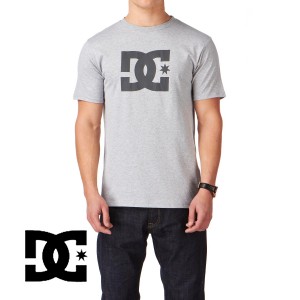DC T-Shirts - DC Star T-Shirt - Heather Grey