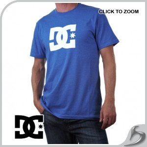 DC T-Shirts - DC Star T-Shirt - Heather Nautical