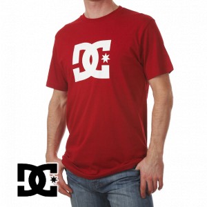 DC T-Shirts - DC Star T-Shirt - Primary Red
