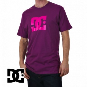 DC T-Shirts - DC Star T-Shirt - Prune Pink
