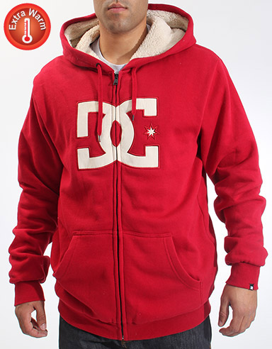 Tangle Sherpa lined zip hoody