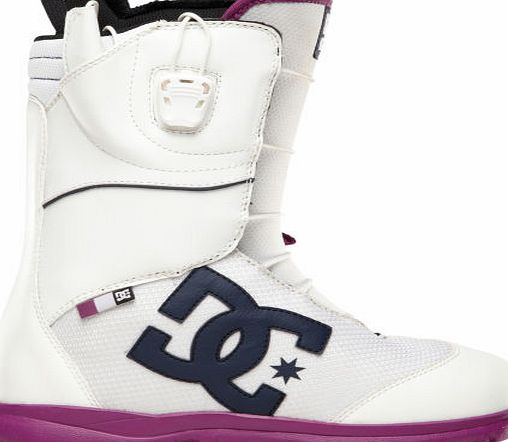 DC Womens DC Avour Snowboard Boots - White