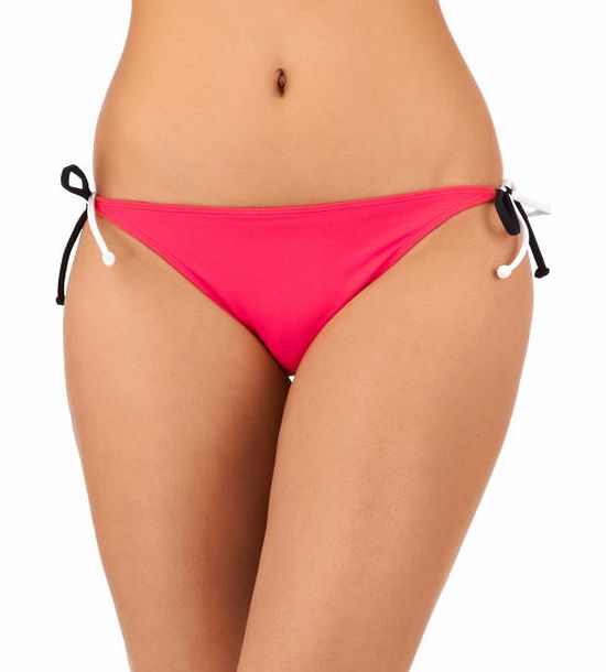 DC Womens DC Braxton Bikini Bottom - Fiery Coral