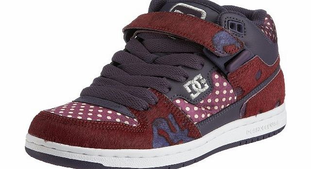 DC Womens Jersey City Se Lace-Up Dark Purple D0302435 6 Uk