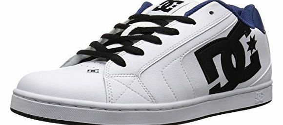DC Young Mens Net Lowtop Shoes, UK: 9 UK, White/Navy