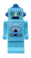 DCI 2GB Robot Flash Drive - Blue
