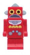 DCI 2GB Robot Flash Drive - Red