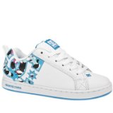 Dc Shoes Court Graffik Se - 4.5 Uk - White and Blue - Leather