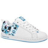 Dcshoe Co Dc Shoes Court Graffik Se - 9 Uk - White and Blue - Leather