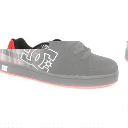 Male Character Nubuck Upper Dc Shoes in Black and Red