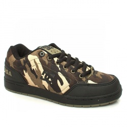 Dcshoe Co Male Clocker Canv Fabric Upper Dc Shoes in Khaki