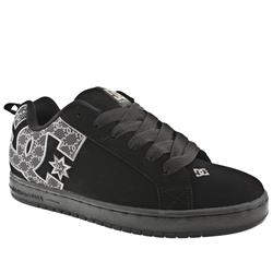 Dcshoe Co Male Court Graffik Se Sn Suede Upper Dc Shoes in Black
