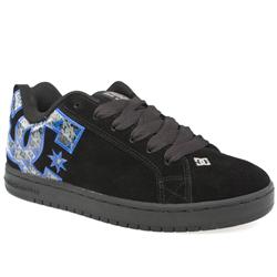 Male Court Graffik Se Too Nubuck Upper Dc Shoes in Black and Navy, Dark Brown