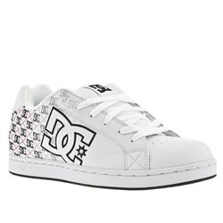 Dcshoe Co Male Dc Shoes Character Leather Upper in White and Black
