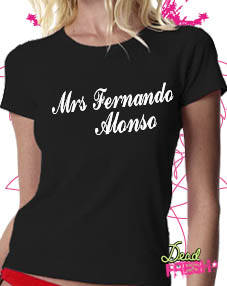 Dead Fresh Mrs Fernando Alonso T-shirt