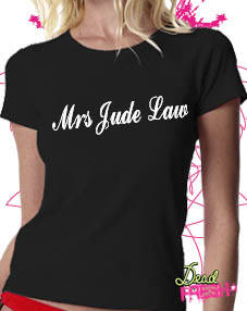 Mrs Jude Law T-shirt