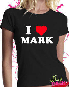 Westlife T-shirt - I Love Mark Feehily
