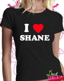 Dead Fresh Westlife T-shirt - I Love Shane Filan