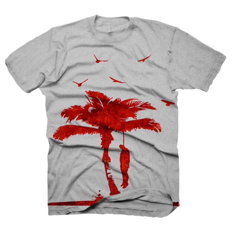 Dead Island The Tree Extra Large T-shirt Grey