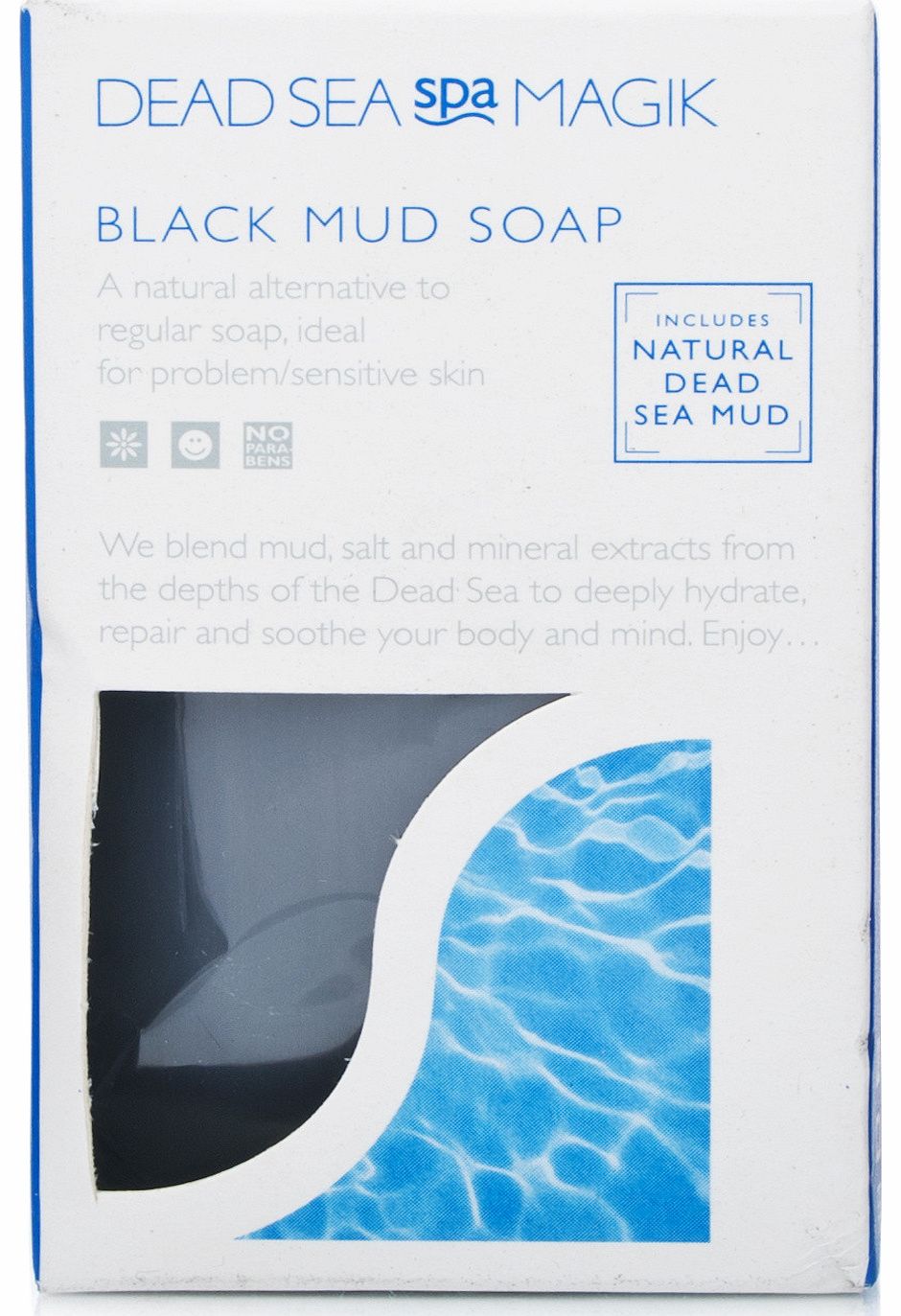 Dead Sea Spa Magik Black Mud Soap