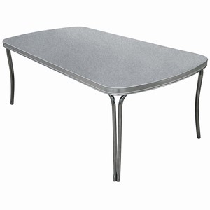 Dining Table Grey Crackle