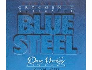 2555 .012 - .054 Blue Steel Electric Jazz Guitar Strings
