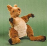 Kangaroo hand puppet