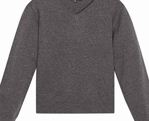 Debenhams Kids Childrens Grey V Neck School Jumper Age 9-10