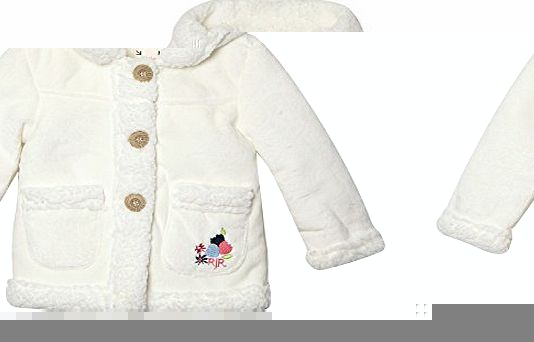 Debenhams Rjr.John Rocha Kids Designer Babies White Fleece Hooded Coat 12-18 Months