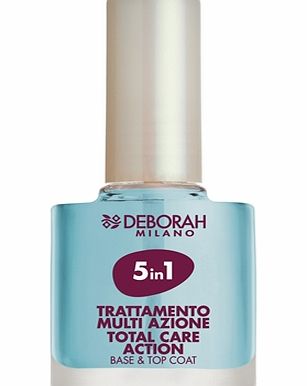 Deborah Milano DH 5 in 1 Total Care Action Nail Enamel Standard