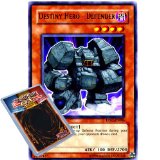 Deckboosters Yu Gi Oh : DP05-EN006 1st Edition Destiny Hero - Defender Rare Card - ( Aster Phoenix YuGiOh Single 