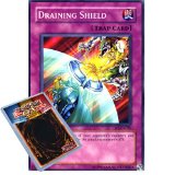 Deckboosters Yu Gi Oh : DP1-EN026 Unlimited Edition Draining Shield Common Card - ( Jaden Yuki YuGiOh Single Card )