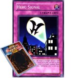 Deckboosters Yu Gi Oh : DP1-EN028 1st Edition Hero Signal Common Card - ( Jaden Yuki YuGiOh Single Card )