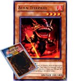 Deckboosters Yu-Gi-Oh : GLAS-EN034 1st Ed Alien Telepath Rare Card - ( Gladiators Assault YuGiOh Single Card )