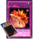 Deckboosters Yu-Gi-Oh : LODT-EN072 Unlimited Ed Destruction Jammer Rare Card - ( Light of Destruction YuGiOh Single Card )