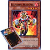 Deckboosters Yu-Gi-Oh : PP02-EN007 Elemental Hero Heat Super Rare Card - ( Premium Pack 2 YuGiOh Single Card )