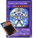 Deckboosters Yu-Gi-Oh : PP02-EN009 Elemental Hero Terra Firma Secret Rare Card - ( Premium Pack 2 YuGiOh Single C
