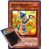 Deckboosters Yu-Gi-Oh : SDRL-EN004 1st Ed Decoy Dragon Common Card - ( Rise of the Dragon Lords YuGiOh Single Car