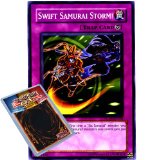 Deckboosters Yu Gi Oh : STON-EN058 1st Edition Swift Samurai Storm! Common Card - ( Strike of Neos YuGiOh Single Card )