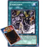 Yu-Gi-Oh : TDGS-EN057 Unlimited Ed Geartown Common Card - ( The Duelist Genesis YuGiOh Single Card )