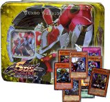 Deckboosters Yu-Gi-Oh Turbo Warrior 2008 Collector Tin plus 8 card Movie Booster Set.