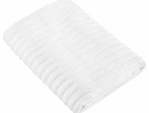 Decotex Urbanite Rib Hand Towel - White