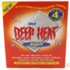 deep heat patch four pack 4 patches