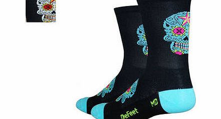 Defeet Aireator Tall Sugarskull Sock